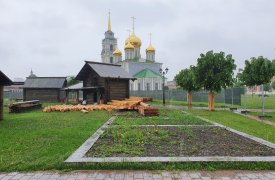 В Тульском кремле продолжают воссоздавать осадные дворы и 