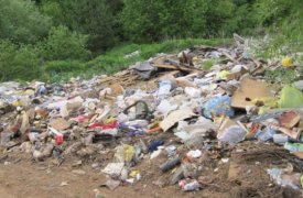Под Тулой обнаружили несанкционированную свалку площадью более 200 кв. метров