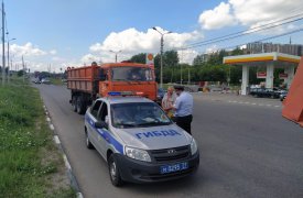 В Тульской области проверили грузовой транспорт