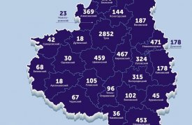 В Туле перестанут ежедневно обновлять карту распространения коронавируса