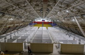 В Туле закрылся инфекционный госпиталь в манеже стадиона «Арсенал»