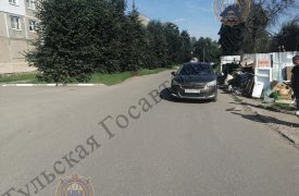 В Тульской области водитель Citroen сбил 91-летнего пенсионера