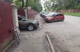В Туле молодой водитель сбил на тротуаре велосипедиста