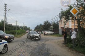 В Туле на ул. Панфиловцев в ДТП пострадал ребенок
