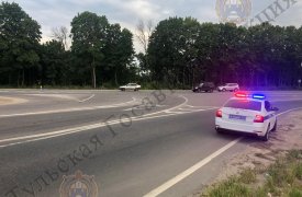 В Туле нетрезвый и бесправный водитель 
