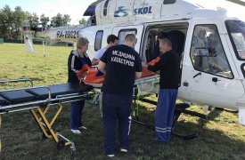 При ДТП в Суворове пострадала 10-летняя девочка. В тяжелом состоянии она доставлена санавиацией в Тулу