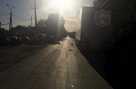 В Тульской области 16-летний мотоциклист столкнулся с полуприцепом автопоезда