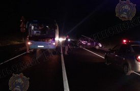 В Тульской области на трассе М-2 столкнулись 3 автомобиля
