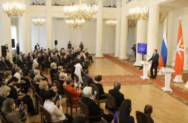 Спасший при пожаре женщину житель Тульской области получил медаль