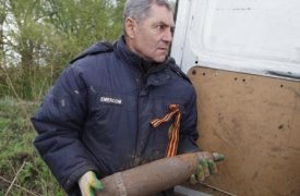 В Туле спасатели обезвредили снаряд времен войны