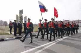 В Туле увековечили имена подольских курсантов 1941 года