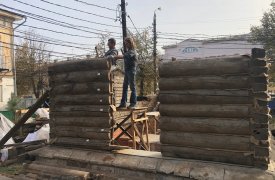 В Туле воссоздают на новом месте последнюю водоразборную будку