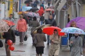 Погода в Туле 18 октября: ветрено и сильный дождь