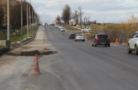 Ремонт Московского шоссе в Туле завершат до 25 ноября