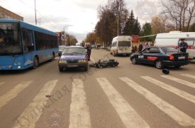 В Донском 16-летний мотоциклист устроил ДТП с легковушкой