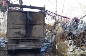 В Туле недалеко от д. Варваровка была обнаружена огромная свалка