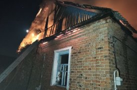 По факту гибели женщины при пожаре в Донском следователи проводят проверку
