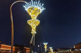 В Туле появится 209 праздничных конструкций к Новому году