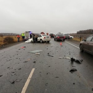 При массовом ДТП в Тульской области погиб водитель и пострадали два человека