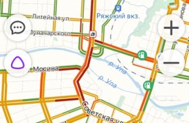 В Туле из-за погодных условий сложилась напряженная ситуация на дорогах