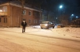 В Туле на Косой Горе иномарка сбила пожилую женщину
