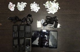 В Тульской области в исправительную колонию пытались доставить 543 сим-карты