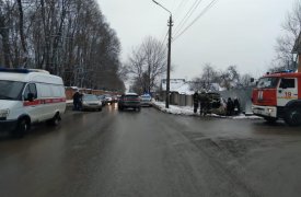 В Туле на ул. Кауля столкнулись 2 иномарки: пострадали 3 человека