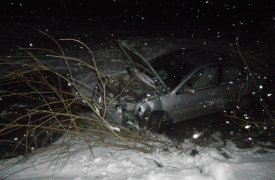 Нетрезвый водитель улетел в кювет в Тульской области