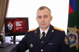 Поздравление руководителя следственного управления Владимира Усова с Новым годом