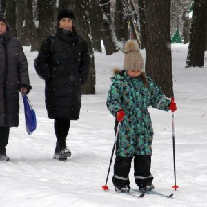 Все на лыжню! Таков девиз жителей Новомосковска Тульской области