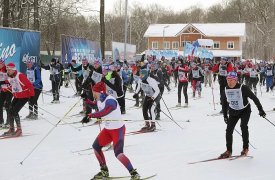 В Тульской области прошла «Лыжня России-21»: в соревнованиях приняли участие 4 тысячи человек
