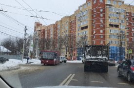 Днём 17 февраля в Советском районе Тулы произошло очередное ДТП