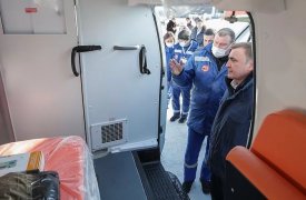 40 автомобилей пополнили автопарк скорой помощи в Тульской области
