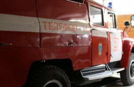 Пожарные Щекинского района спасли мужчину, попавшего в ледяной плен