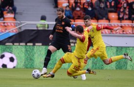 Тульский «Арсенал» на выезде уступил «Уралу» со счетом 0:2