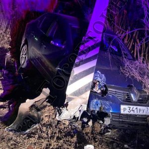 В Тульской области 17-летний парень на Renault врезался в ЛЭП