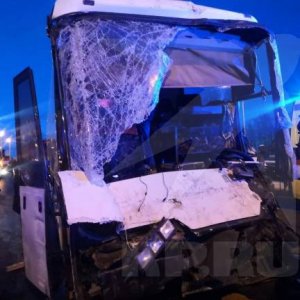 Авария в Воловском районе Тульской области унесла жизнь водителя пассажирского автобуса: девять человек пострадали