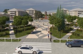 В ясногорском сквере появятся перголы, детские площадки и шаровидные клены