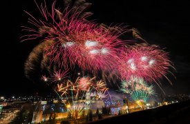 День Победы в Туле завершился грандиозным салютом