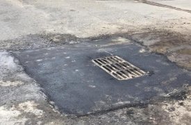 Провал на проспекте Ленина в Туле ликвидировали