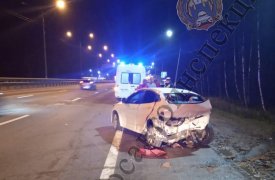 В ДТП в Заокском районе пострадали три человека