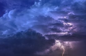 Метеопредупреждение объявлено в Тульской области: ожидается гроза, град и сильный ветер