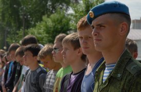 40 тульских призыников из 400 отправились в места службы