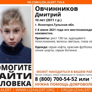 В Тульской области искали пропавшего ребенка из Ясногорска