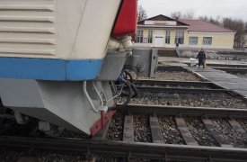 В Щекине на улице Болдина мужчину сбил поезд