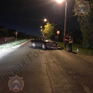 В Щекинском районе пьяный подросток-мотоциклист с пассажиром попали под «Волгу»