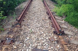 Житель Новомосковска демонтировал и сдал в металлолом больше 340 кг железнодорожного полотна