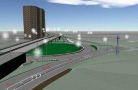 Третья очередь Восточного обвода в Туле: как будет выглядеть новая развязка на Ложевой