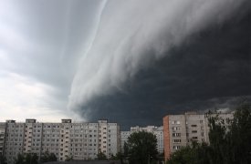 Метеопредупреждение из-за ливней и града действует в Тульской области до вечера