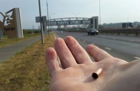 На Восточном обводе туляк нашел россыпь заготовок для гильз